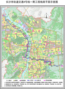 長沙市軌道交通三號線、四號線交通影響分析與評價